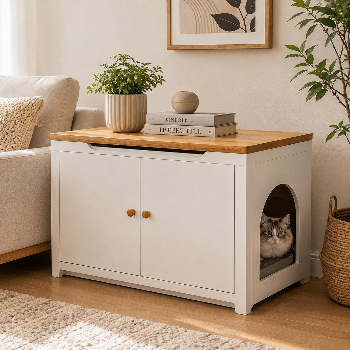 Cat Litter Box Enclosures